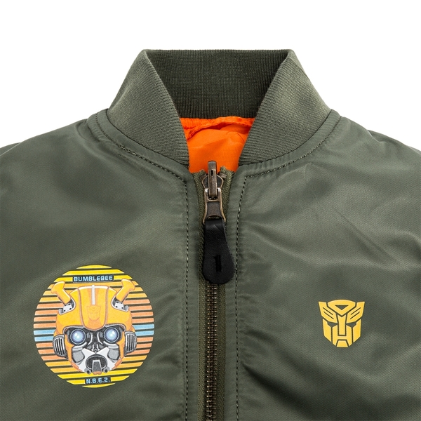 X Alpha Ma 1 Transformers Flight Jackets From Hasbro And Alpha Industries  (6 of 12)